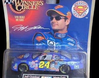 Vintage Winners Circle Nascar Jeff Gordon 1/43 Scale Die Cast Monte Carlo