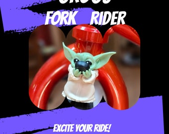 Grogu Fork Rider for Bicycles