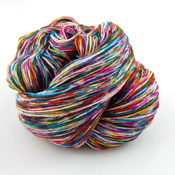 Wonder Sock yarn - Graffiti - 465 yards 100 grams- 72/25 Superwash Blueface wool and Nylon
