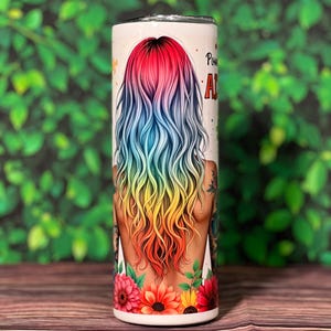 Skinny Tumbler 20 Oz / Rainbow Powered By ADHD