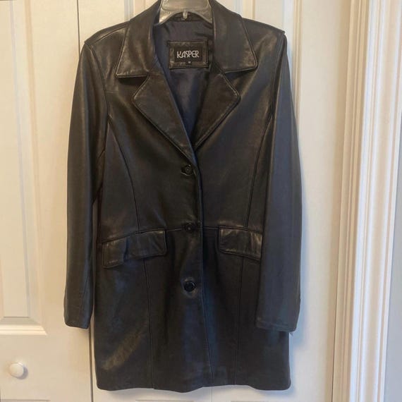 ジャケット・アウター 90s leather half coat (size:M) Mens Faux Leather Bomber Jacket 90s Vintage Biker Jackets
