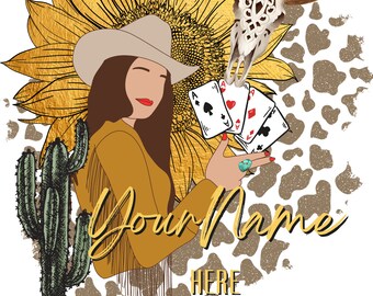 Western Sunflower Custom Business Logo