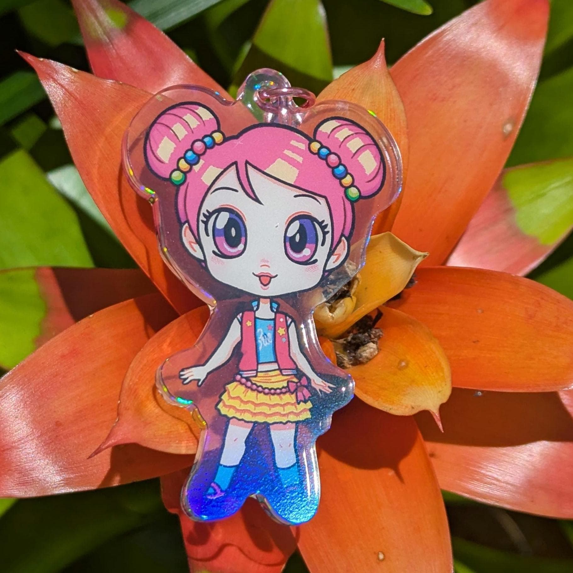 Avata Star Sue Holographic Acrylic Keychain