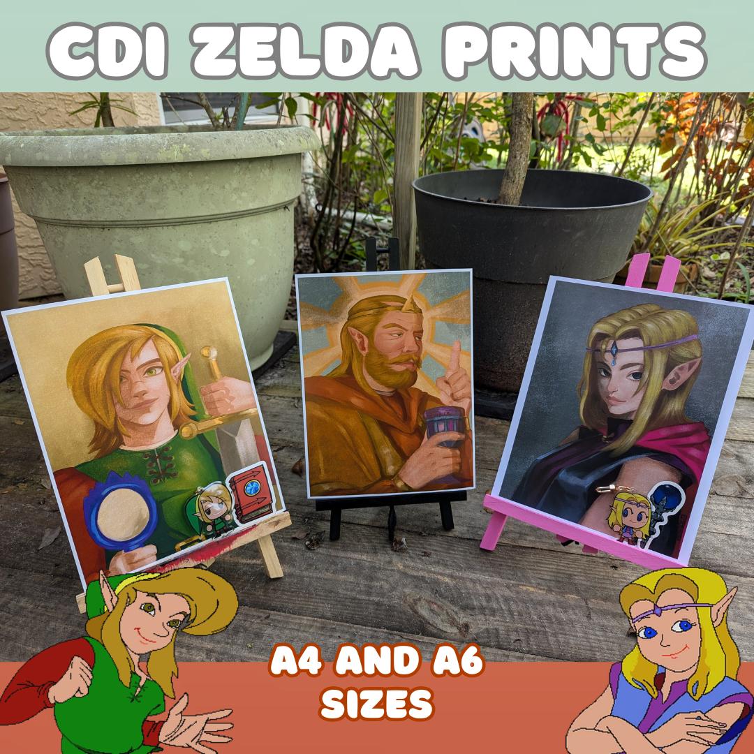 Jeu Philips CD-i Link Faces Of Evil (Zelda) - Boîtier De Remplacement Repro - Très Bon État