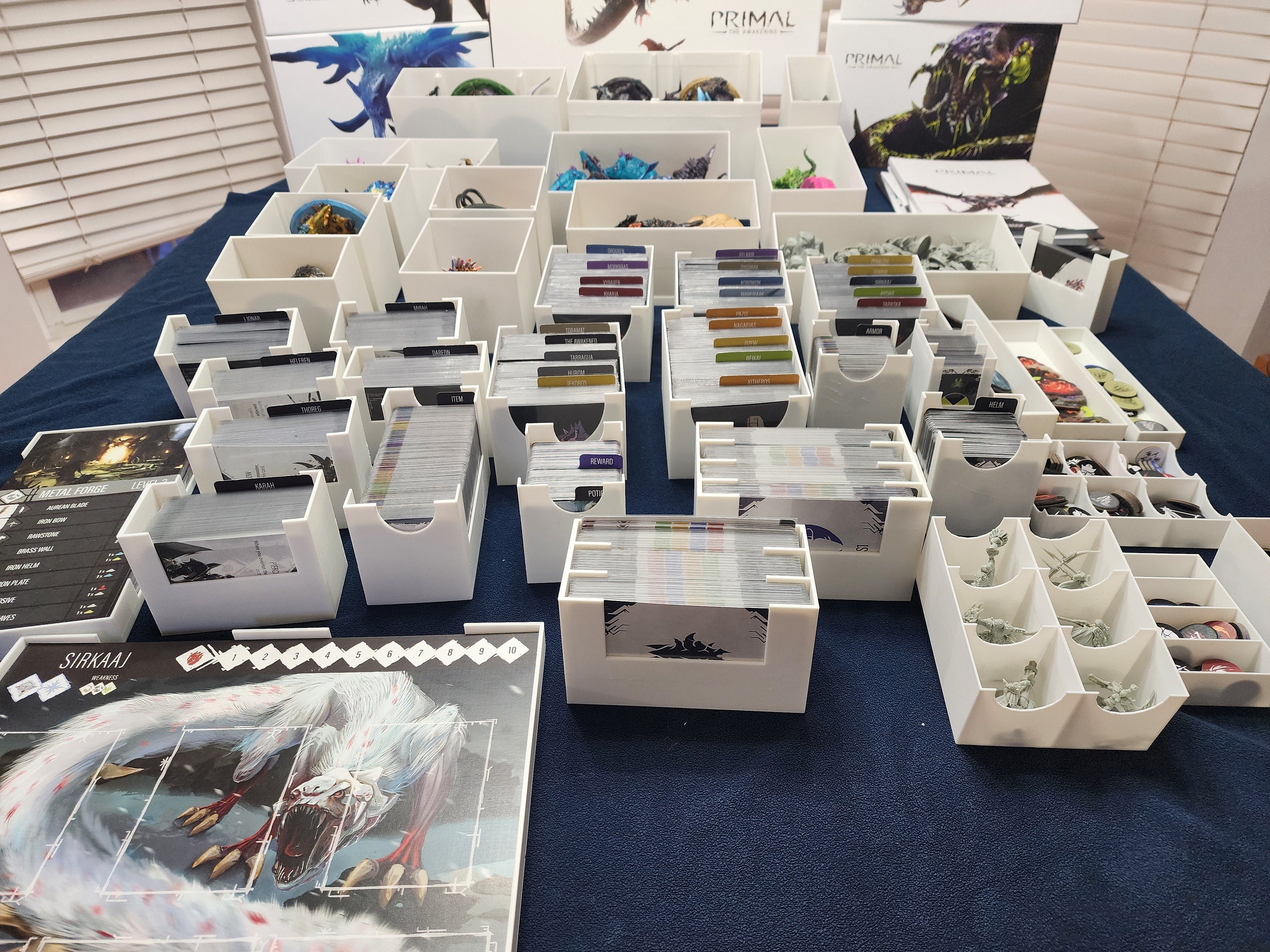 Primal the Awakening Insert: All-in-one Core Box Organizer - Black