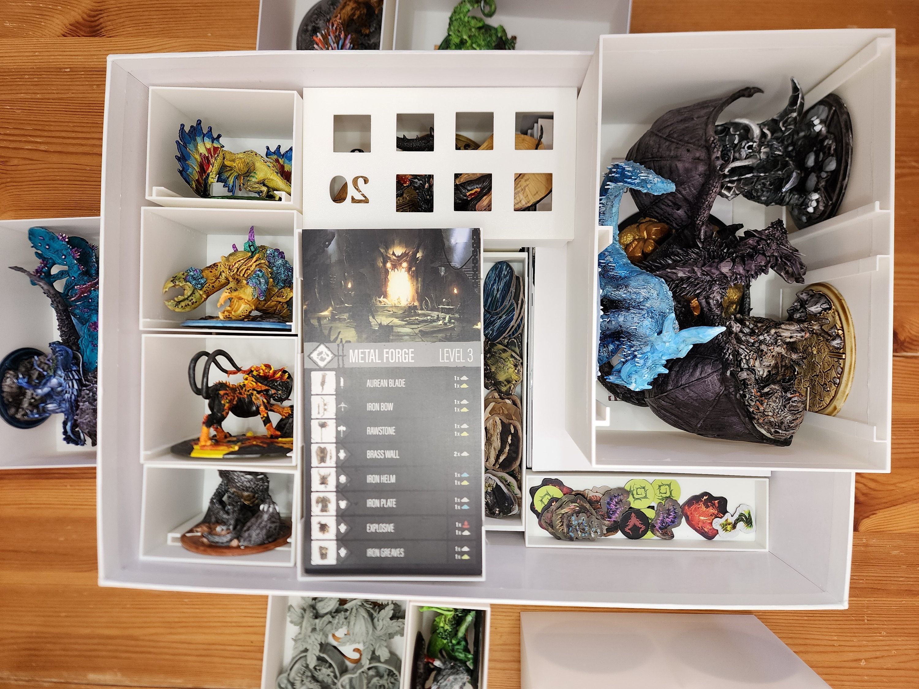 Primal the Awakening Insert: All-in-one Core Box Organizer - Black