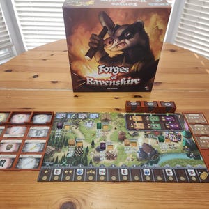 Forges of Ravenshire Board Game, 3d STL files for Card Organizers, Game not included