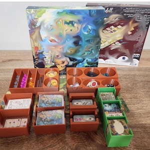 Inserto no oficial del juego Everdell Duo (archivos STL). Juego no incluido.