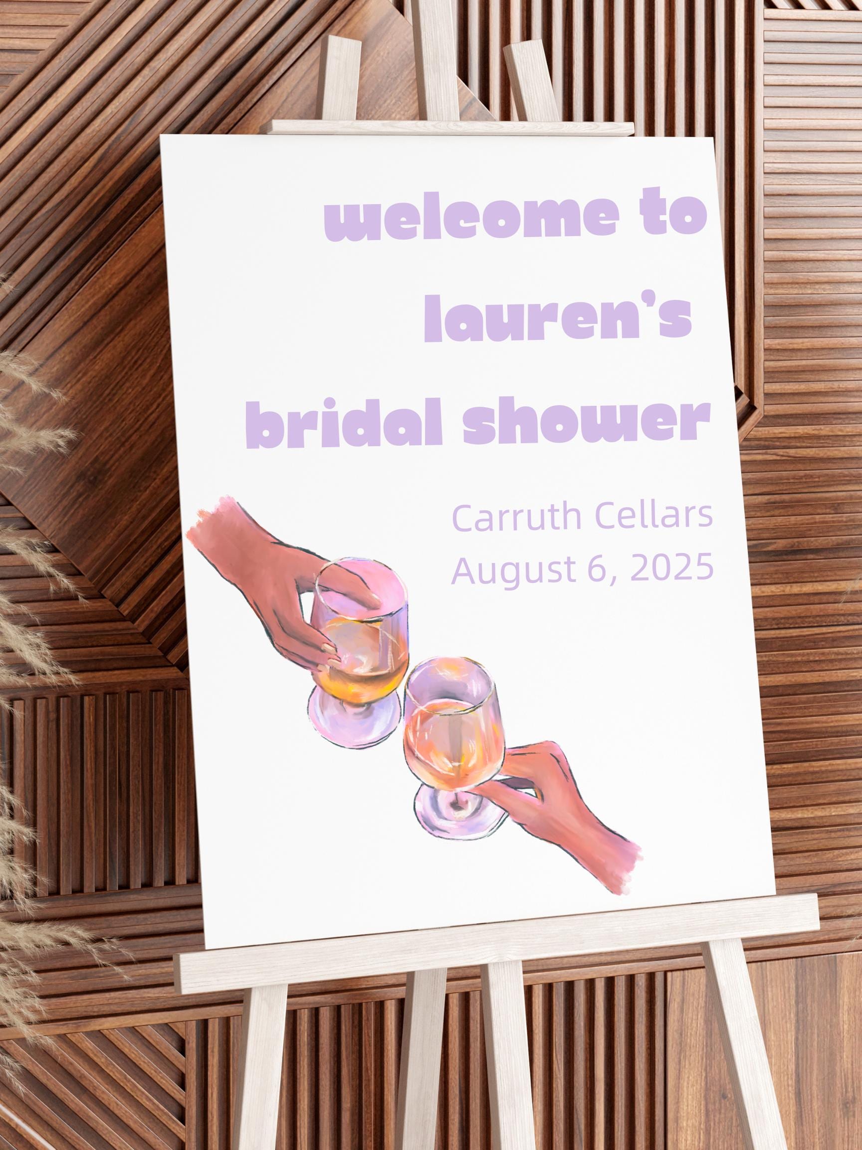 Welcome To The Bridal Shower Sign