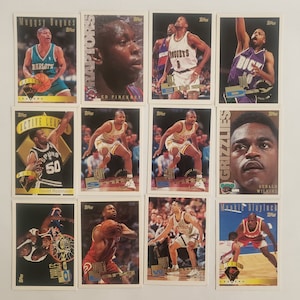 Lot de cartes Topps Basketball 1995