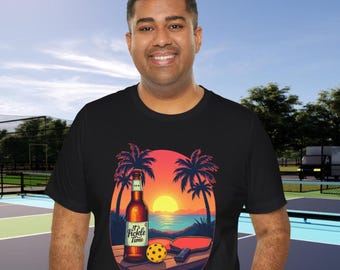 Divertente maglietta da pickleball – Design "It's Pickle Time", regalo per giocatori di pickleball