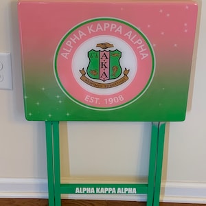 Custom tv tray table, Sports tv table, epoxy tv tray table, greek tv tray table, folding tray table, folding table