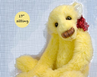 Baird Bear, a pattern for a music box bear, digital download