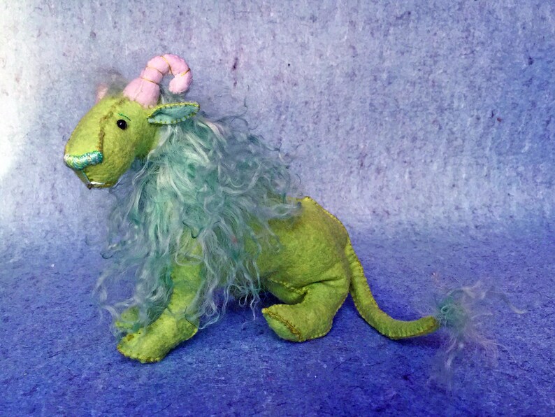 Edwin the SabreHorned Lion fantasy prehistoric animal soft Etsy