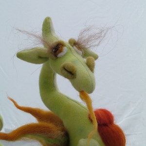 Willow Wisp Dragon Plush, PDF pattern