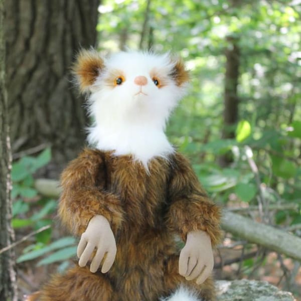 Sly, The Weasel, a PDF sewing pattern, digital download