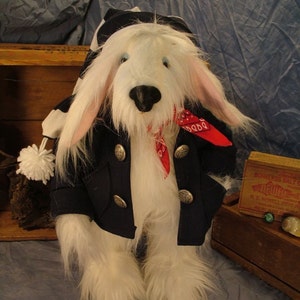 Salty Sea Dog, new sewing pattern, PDF