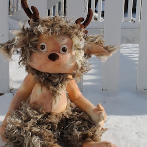 Grizzle the Faun PDF, digital download Sewing Pattern