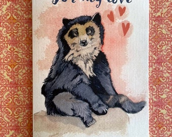 For my Love, sunbear card