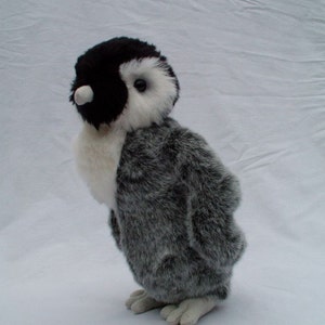 Pepper Penguin, PDF, sewing pattern, winter stuffed animal, polar