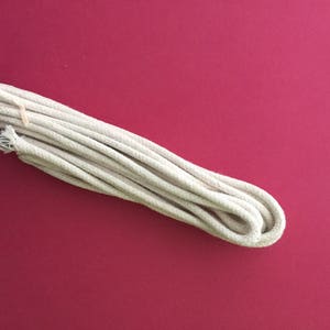 5mm figure cord for making posable dolls, fabric covered wire