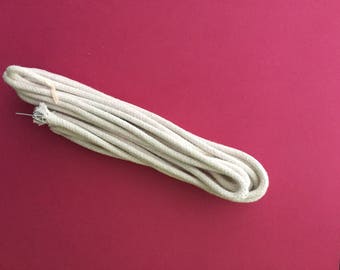 5mm figure cord for making posable dolls, fabric covered wire, Figure Cord