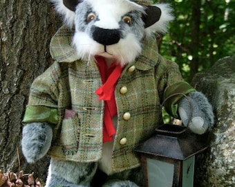 Forest Guardian, Badger sewing pattern, PDF, instant download