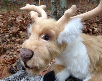 Rue the Reindeer, new sewing pattern for December