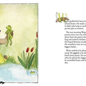 Fox Hollow Tales: Wojer and the Wizard of the Wood, illustrated picture storybook image 3