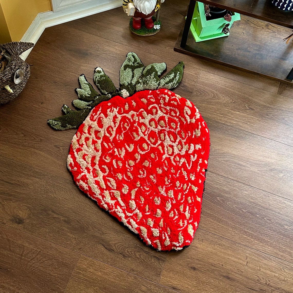 Stawberry Rug Strawberry Rug - Etsy