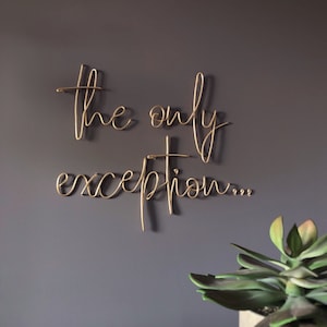 パーソナライズされたワイヤーウォールワード