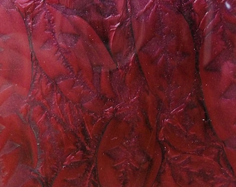 Red Van Gogh Glass  (700) for Mosaics; Multiple Sizes