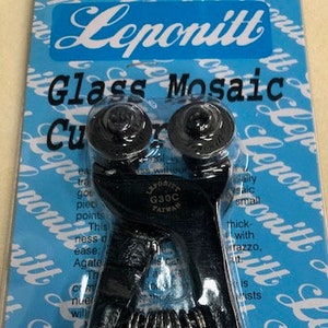 Leponitt Glass Mosaic Cutter, Glass Nippers, Mosaic Nippers, Glass Mosaic Tool, Mosaic Tool