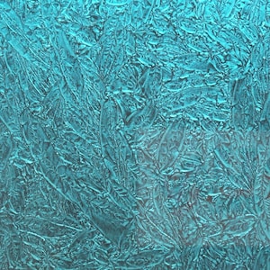 Turquoise Sparkle Van Gogh Glass (Color Shift) for Mosaics; Multiple Sizes