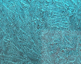 Turquoise Sparkle Van Gogh Glass (Color Shift) for Mosaics; Multiple Sizes
