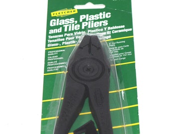 Pliers, 6" Running and Nipping Pliers by Fletcher-Terry, Made for Glass Artists
