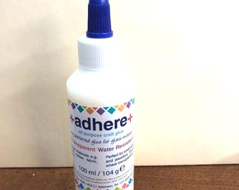 Adhere Glue for Mosaics and Glass Crafting, 100 ml (3.4 oz.) bottle