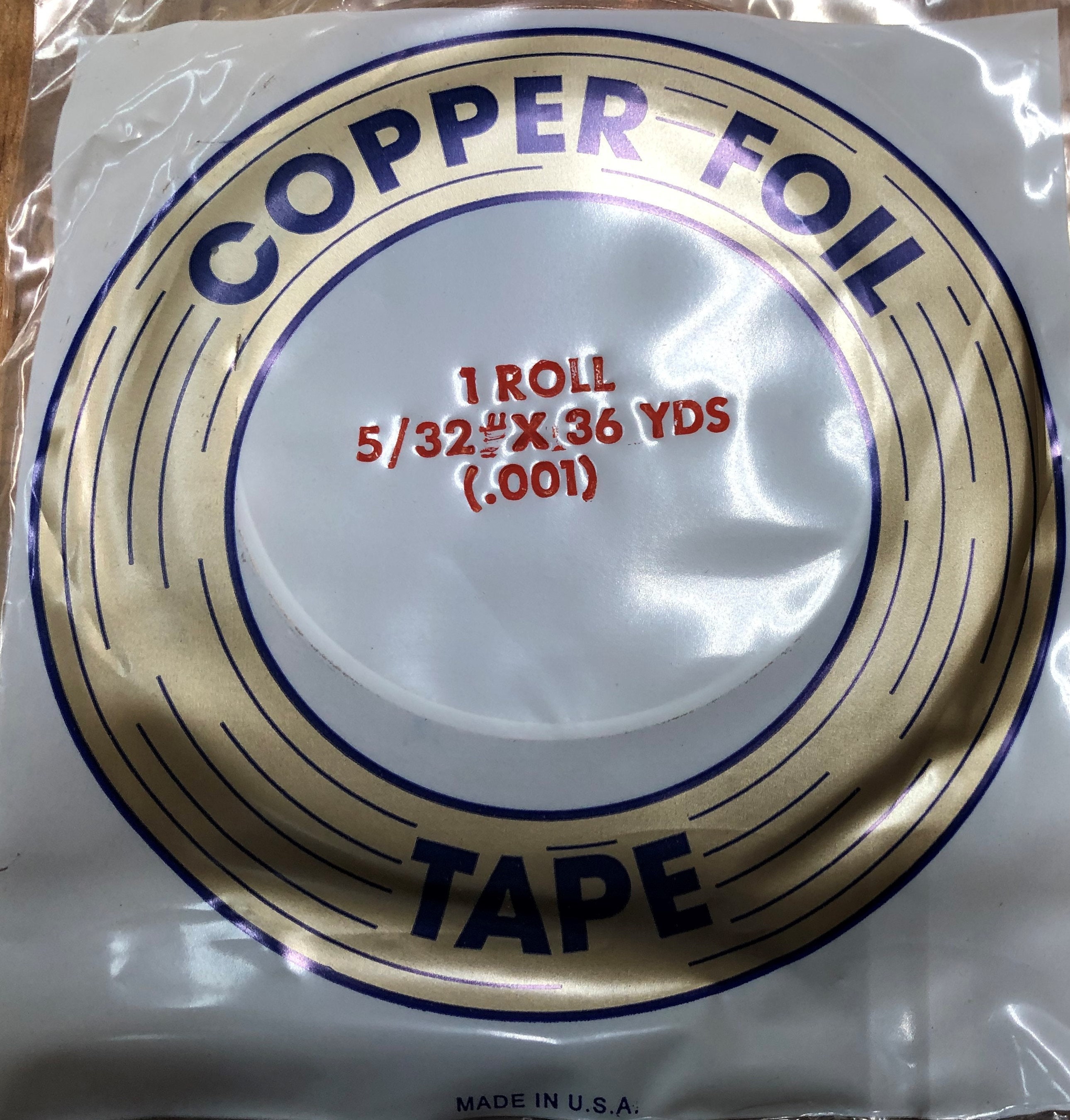 6 X 10'/ 1 Mil (.001) Copper Foil | Basic Copper