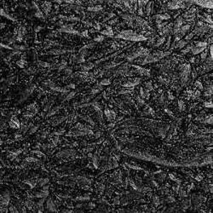May include: Black and white abstract pattern with a textured, rough surface. The pattern resembles a close-up of a natural material like stone or wood.