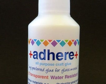 Adhere Glue for Mosaics and Glass Crafting, 100 ml (3.4 oz.) bottle