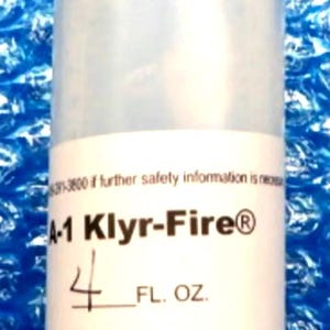 A-1 Klyr Fire Thomas Enamel holding agent for glass fusing and Torch enameling, Thompson Klyr Fire, 4 oz for Glass Fusing