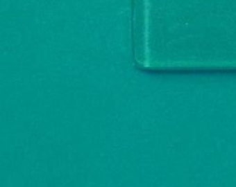 May include: A solid teal green color swatch. The color is a vibrant, medium shade of teal.