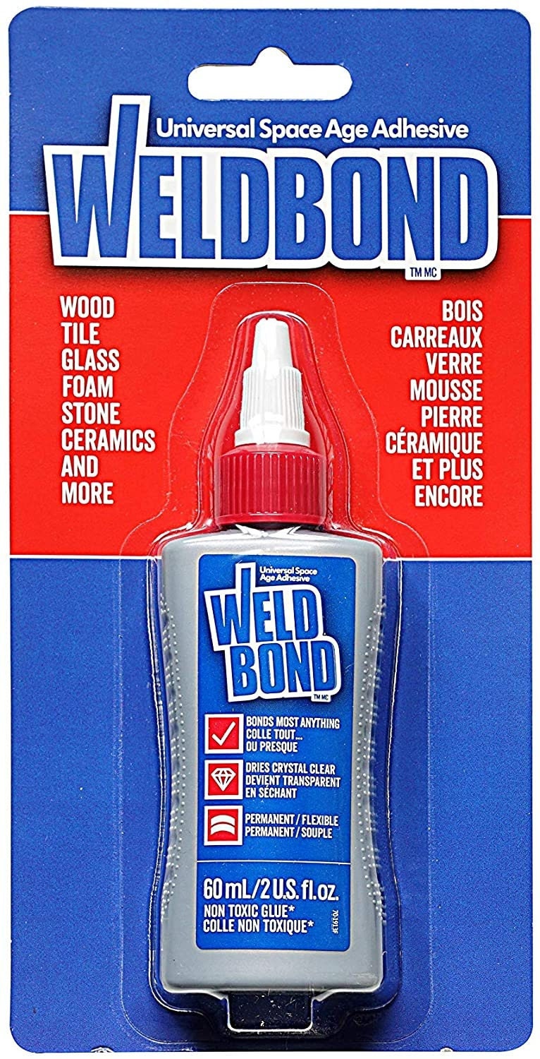 Weldbond for Mosaics and Crafting, 2 fl oz. Bottle of Weldbond