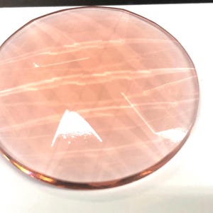 Selenium Pink Faceted Jewel, 25 mm (.98 Inches)