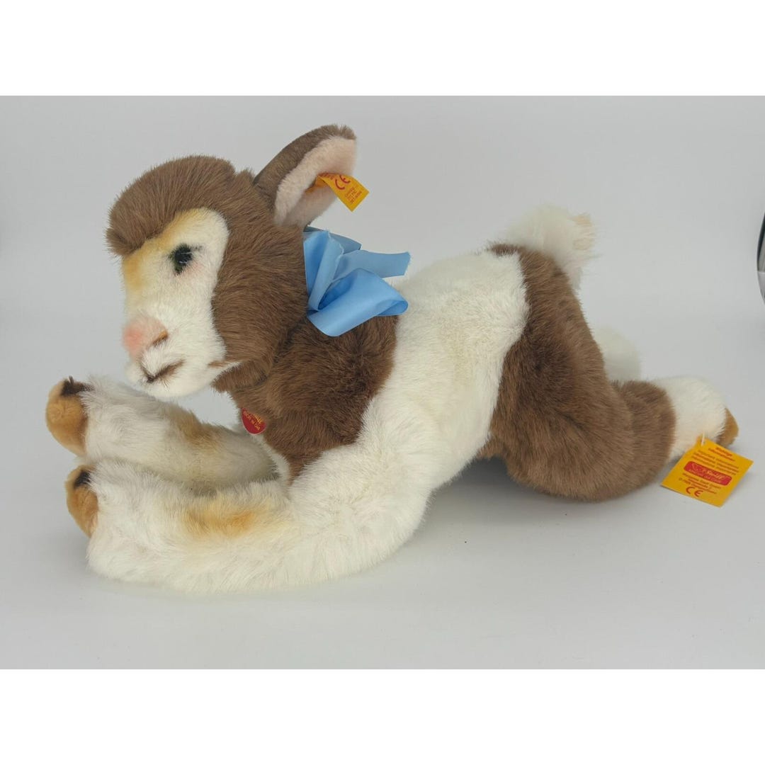 Collectible Plush Steiff Baby Cow Reclining Calf 3795/27 - Etsy