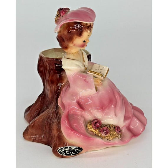 Vintage Josef Originals California Melissa Planter Porcelain