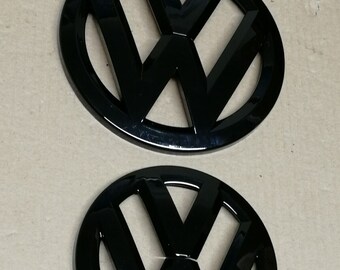 Volkswagen VW Golf Front & Rear Badge GRILL Boot EMBLEMS Logo Set MK6 Fit MK7 2010-2013, MK7 Fit MK7 2014-2017, MK7.5 Fit MK7.5 2018-2020