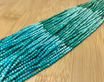 Natural Turquoise Heishi Beads Gemstone Turquoise Disc Beads SKU-GM-