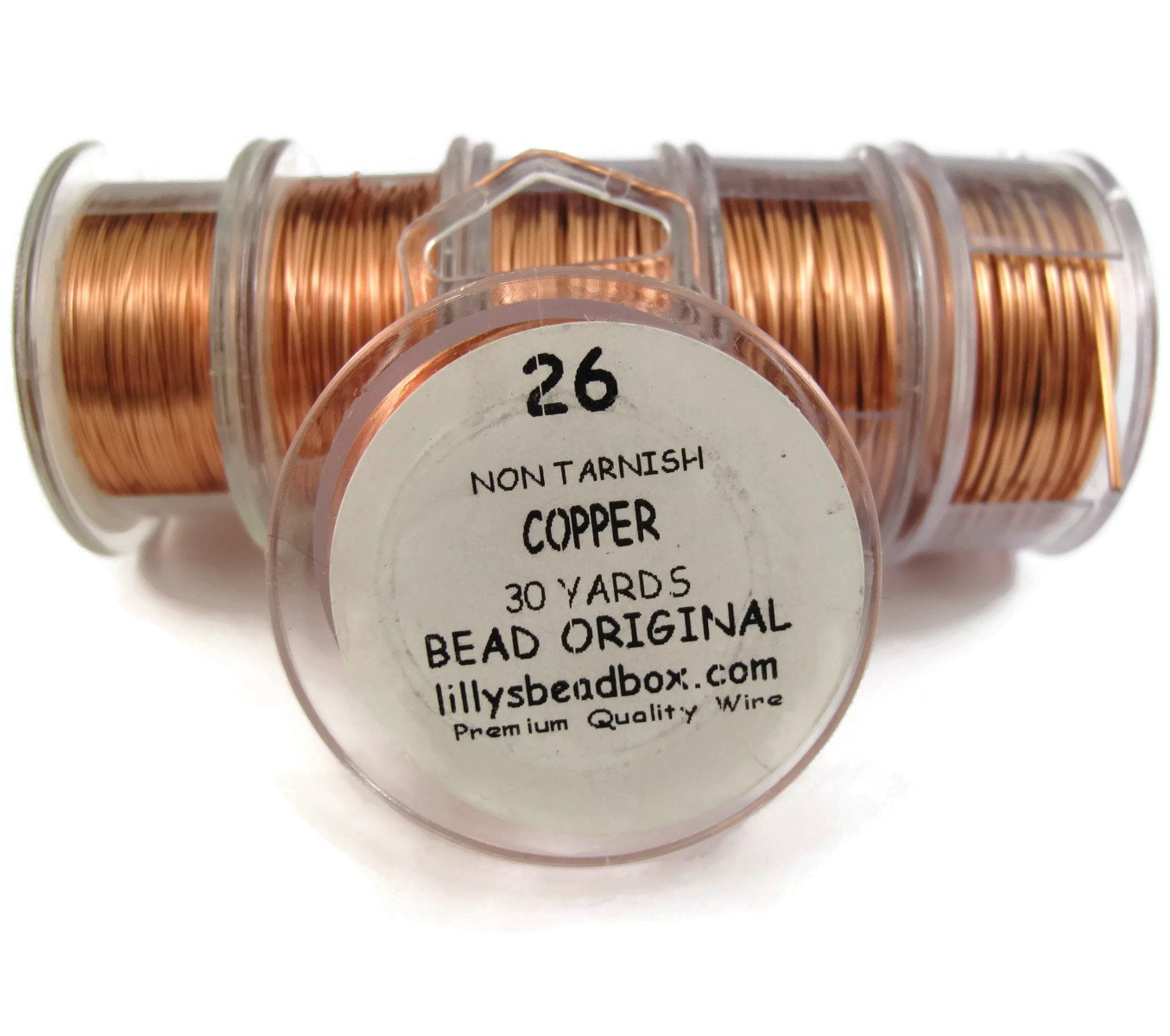 26 GA Antique Copper Wire 90 ft. Each 2 Spools Non Tarnish