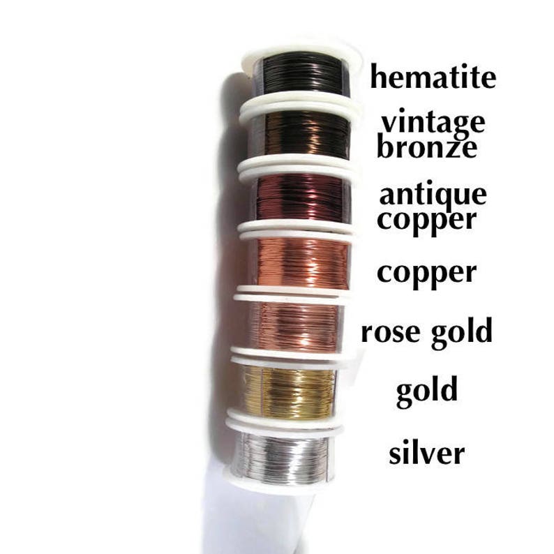 28 Gauge Wire for Making Jewelry Round NonTarnish Wire Wire Etsy